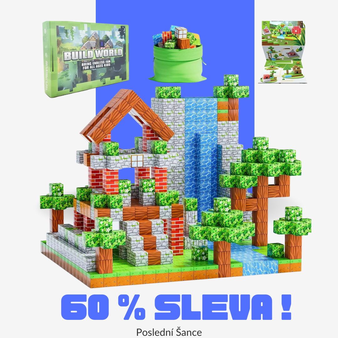 BUILDIGO™ - Magnetické stavební kostky